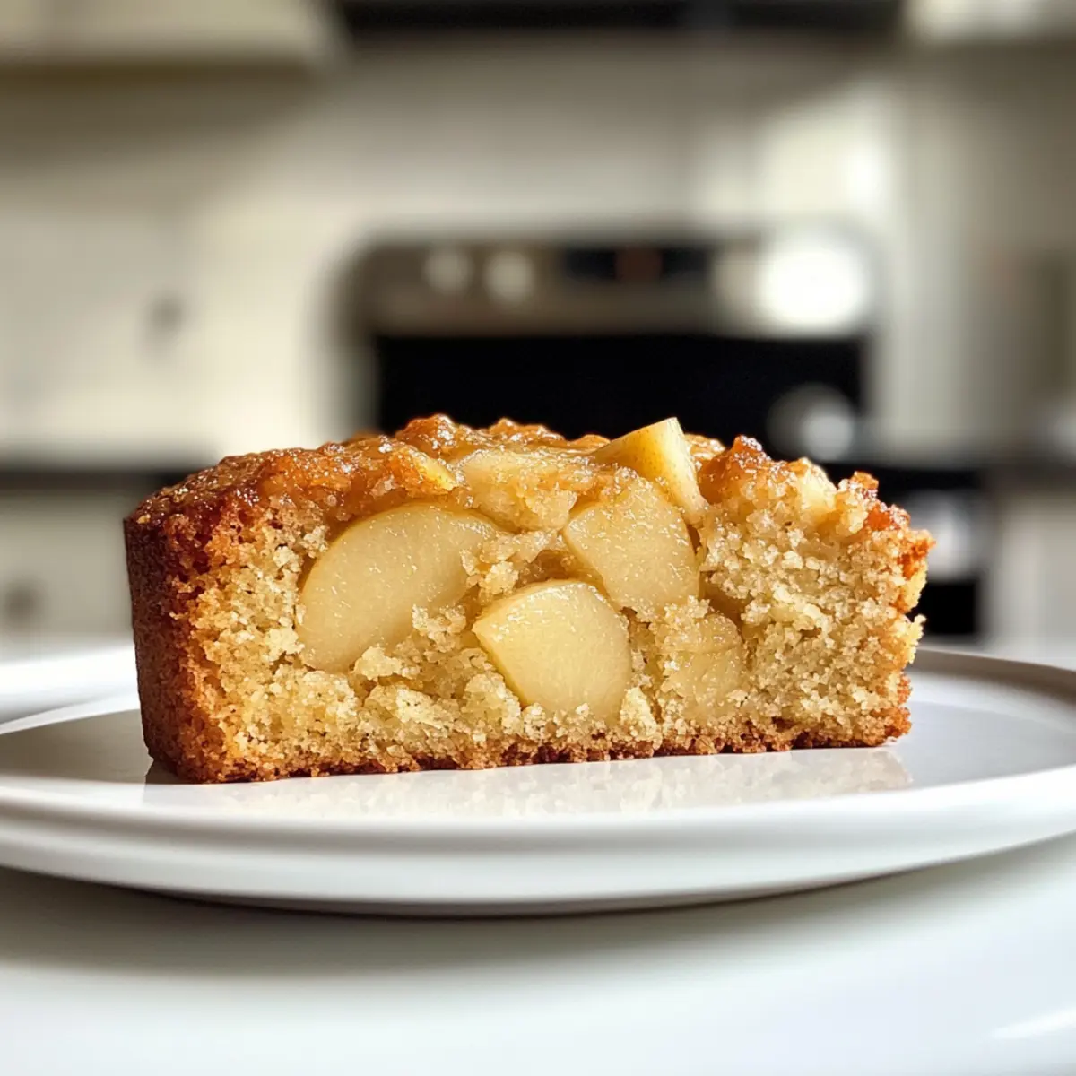 Frischer Ingwer- und Birnenkuchen