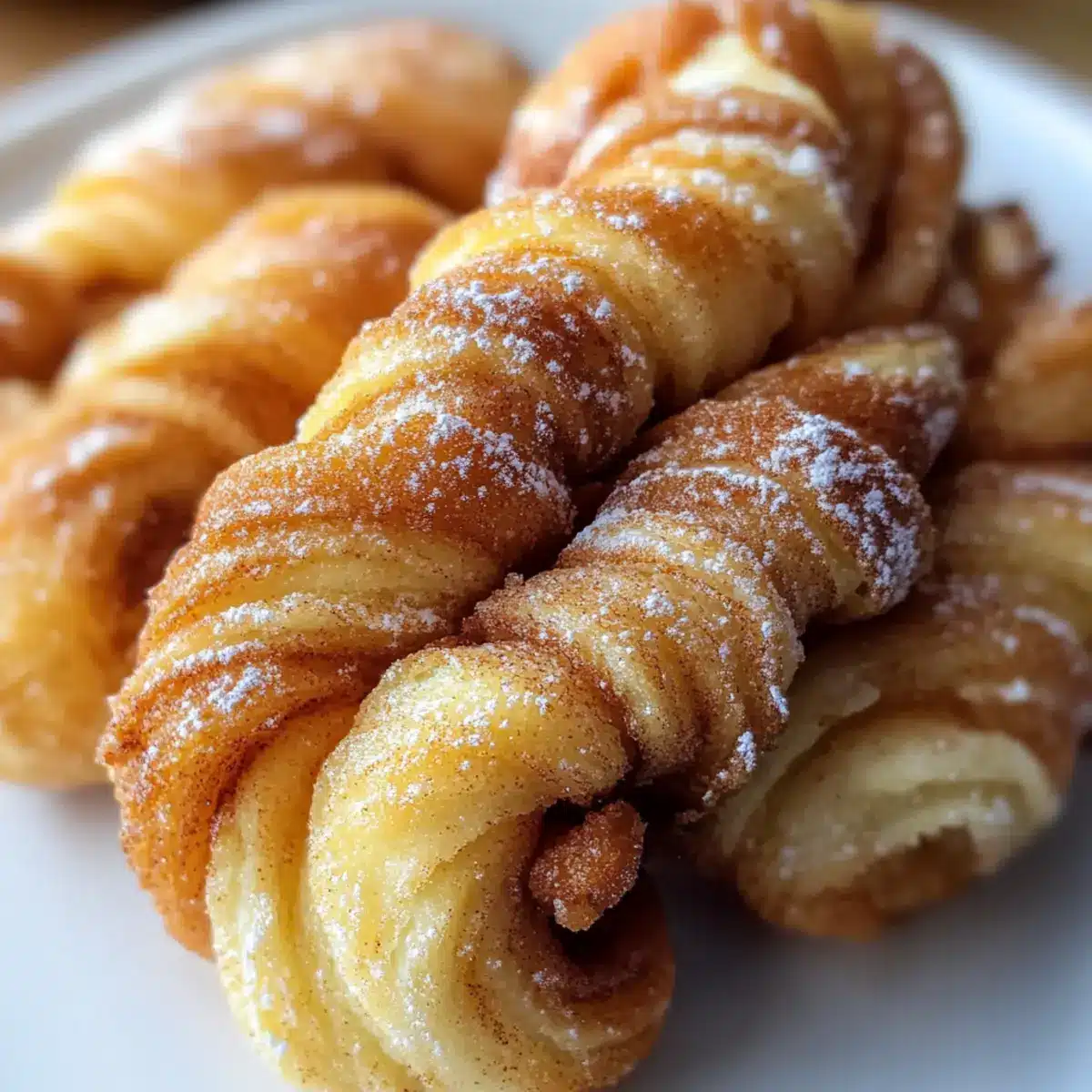 Süße Zimt-Drehungen