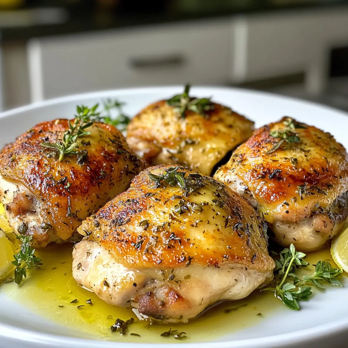 Gebackenes Griechisches Zitronenhühnchen