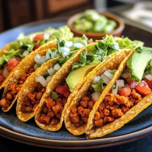 Knusprige Pinto-Bohnen-Tacos