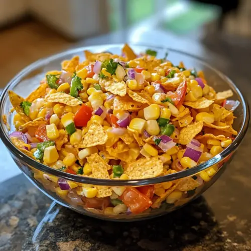 Fritos Chili Käse Salat
