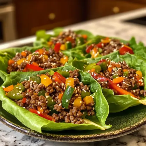 Rinderhackfleisch Salatwickel