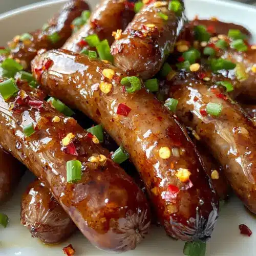 Heiße Honig-Knoblauch Lil Smokies