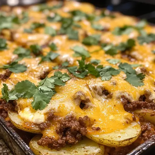 Cheesy Taco Kartoffeln - Ein unglaubliches ultimatives Rezept für 5