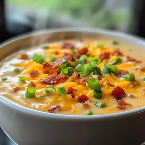 Cremige Krack-Hühnchensuppe