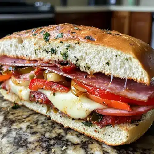 Gebratene italienische Grinder-Sandwiches