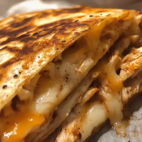 Hühnchen Quesadillas