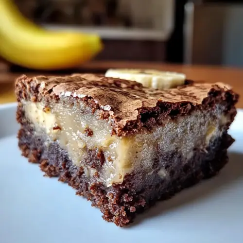 Bananenbrot Brownies