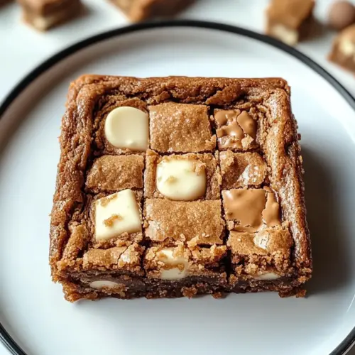 Biscoff Blondies