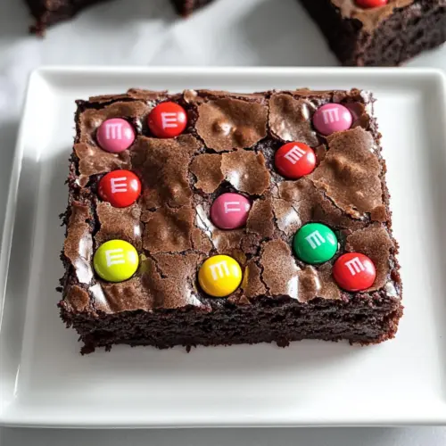 M&M's Brownies