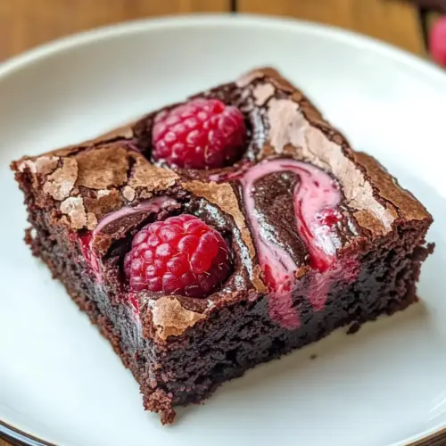 Himbeerwirbel-Braunies