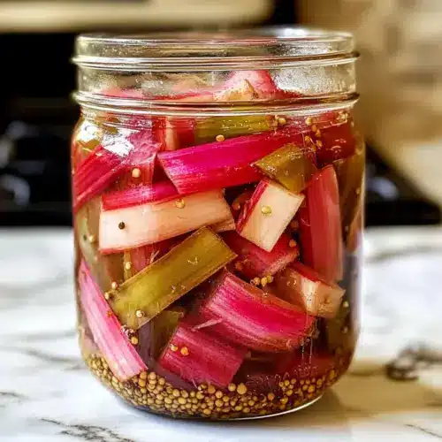 Rhabarber-Eingelegte