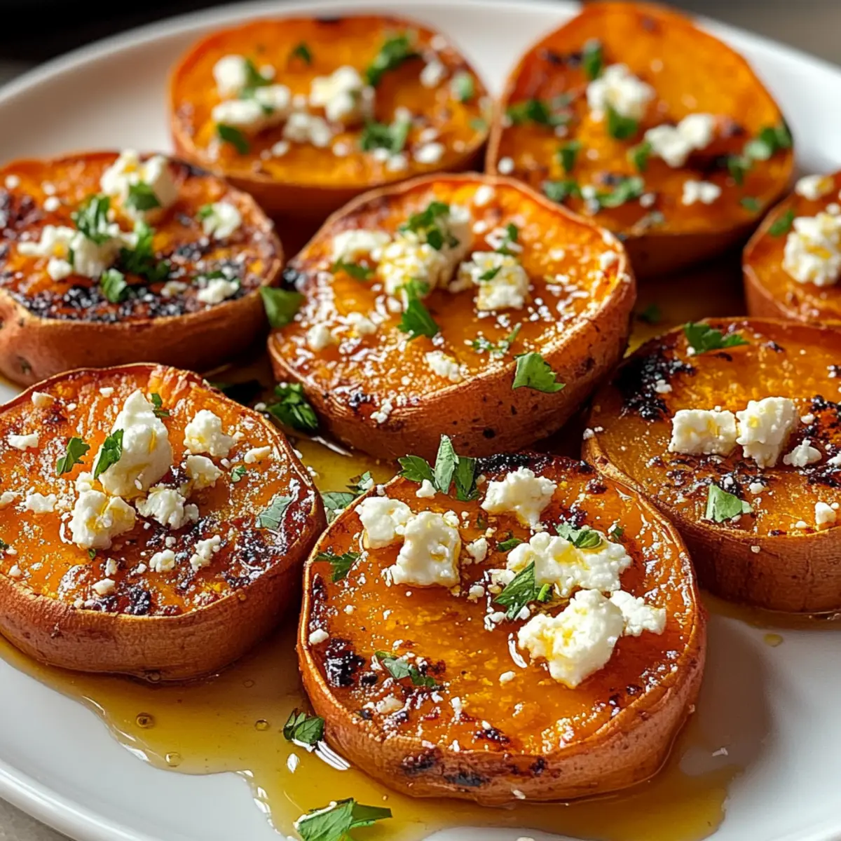 geröstete Süßkartoffel