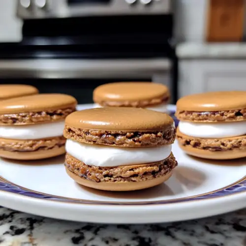 S'mores Macarons