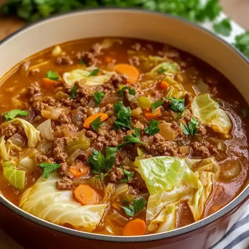 Kohlrouladen Suppe