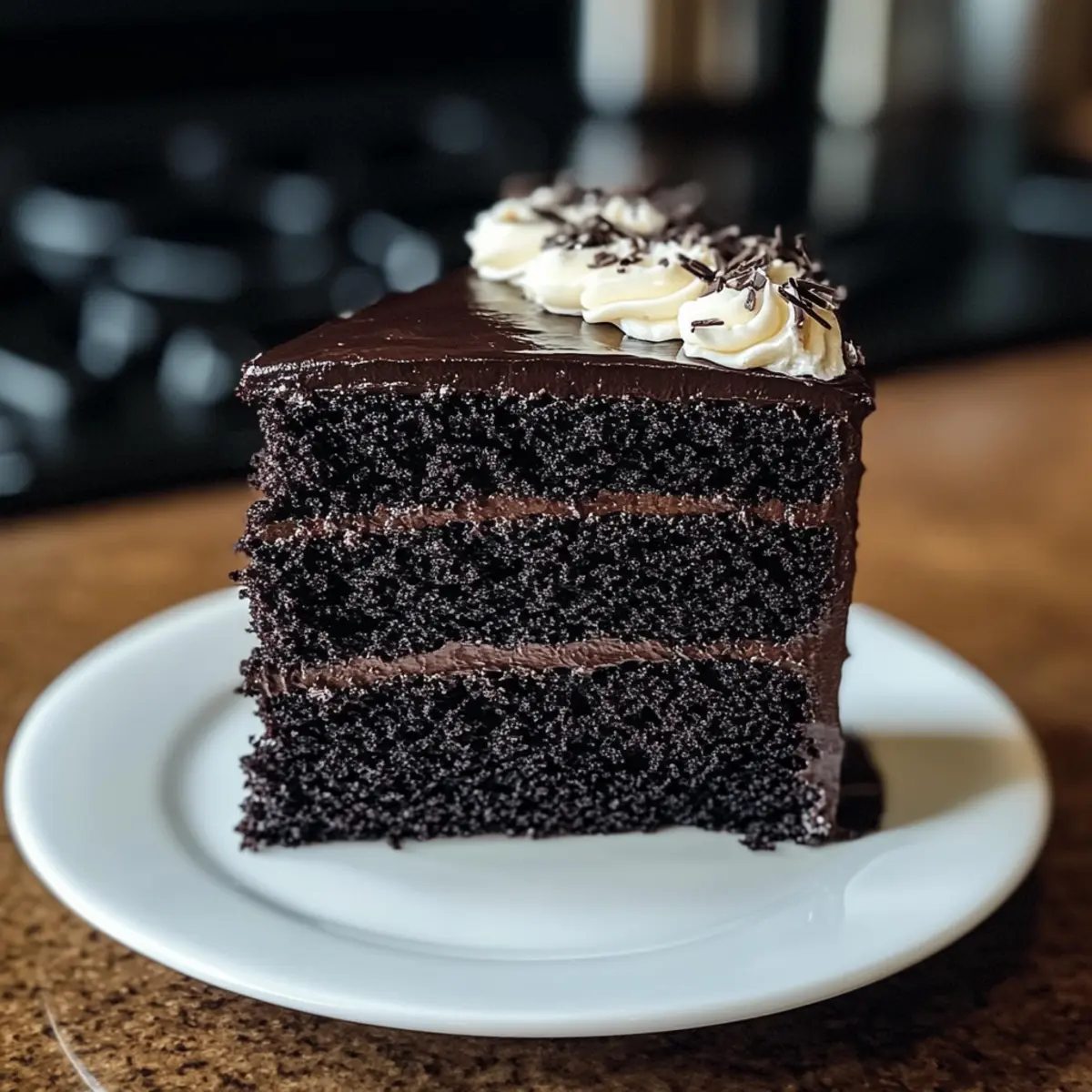 Schwarzer Samt Kuchen