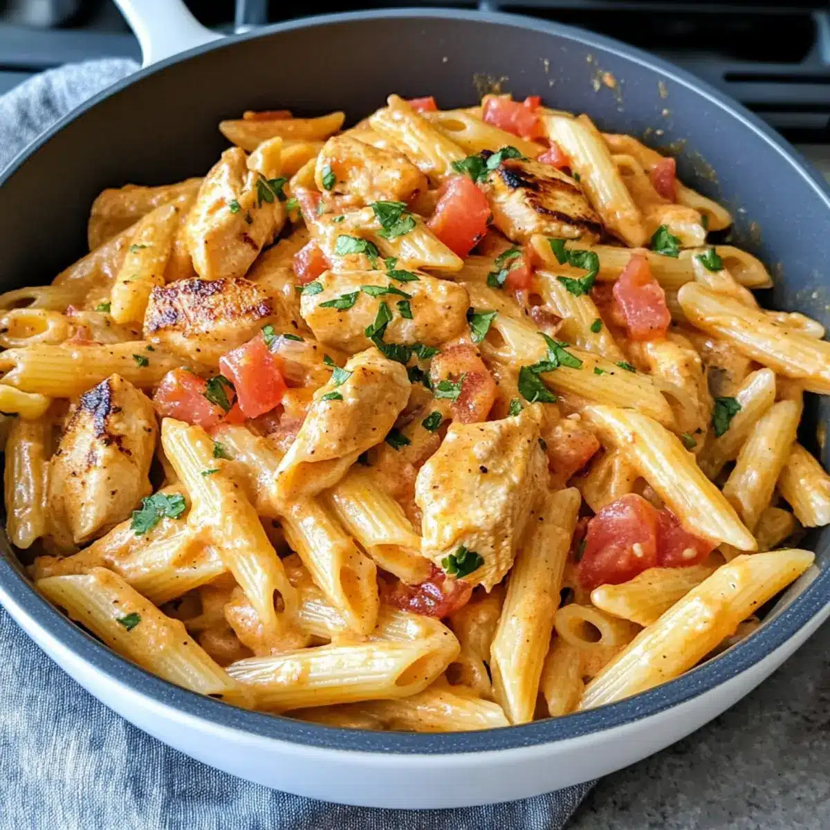 Hühnchen Alfredo
