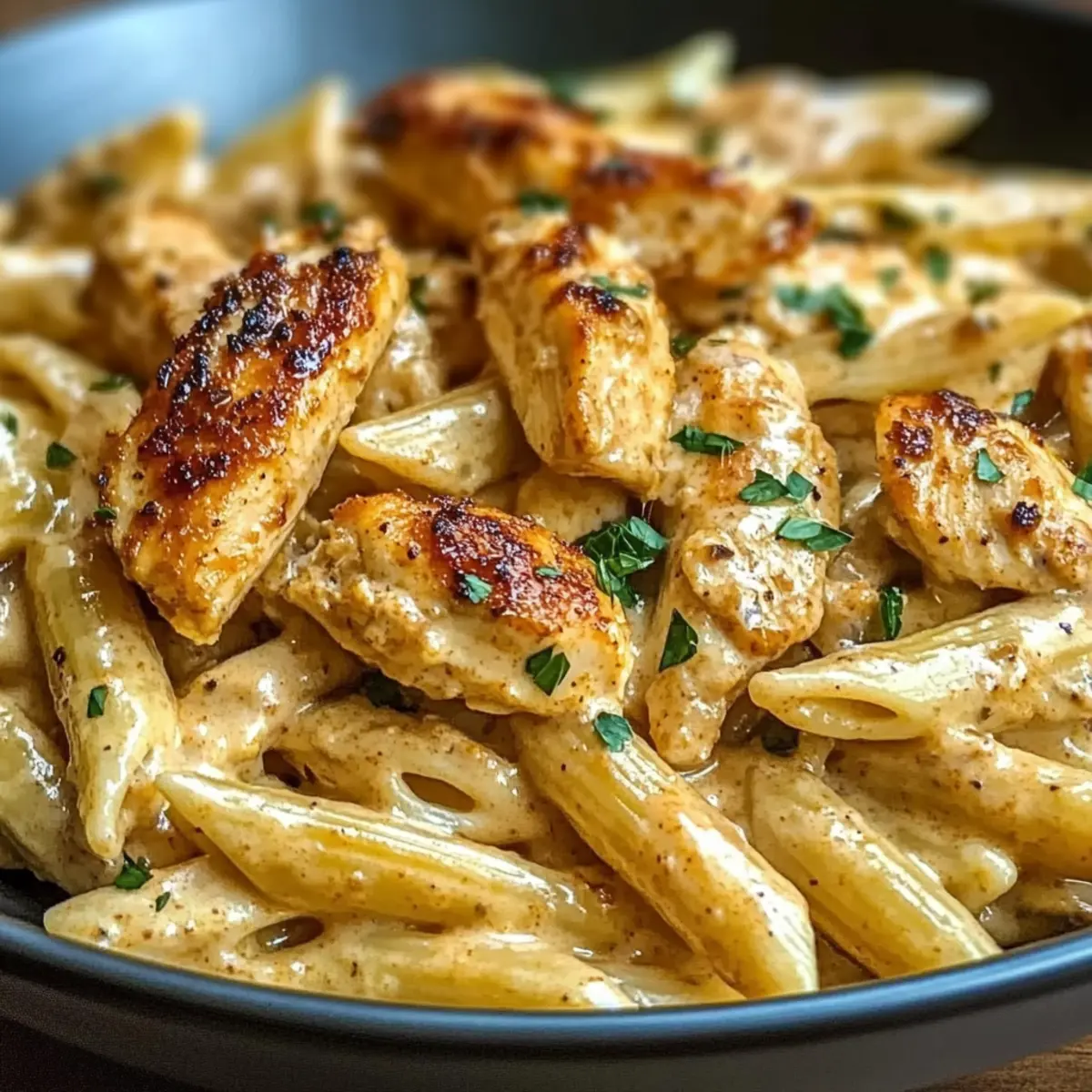 Hühnchen Penne Pasta