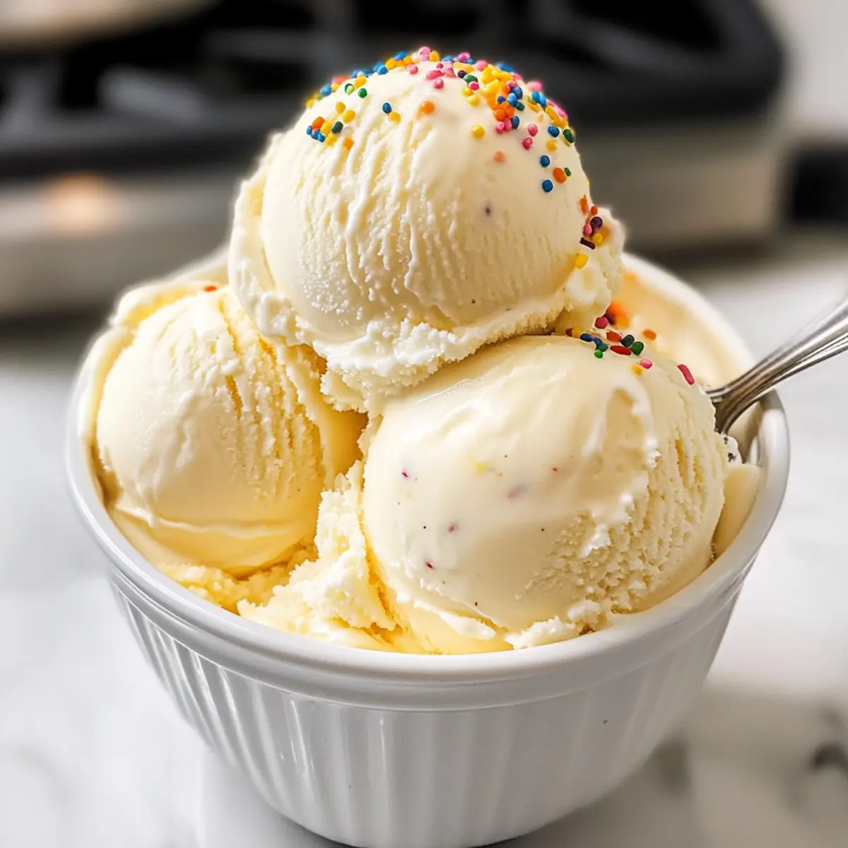 Hausgemachtes Eis