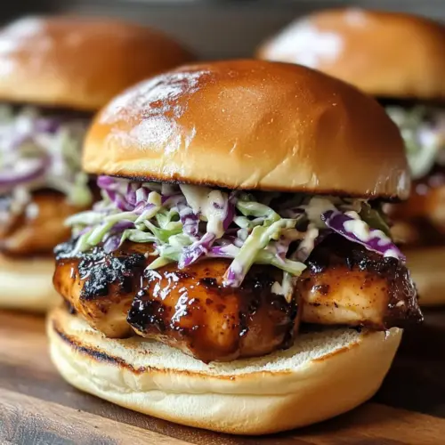 Honig Chipotle Hähnchen Slider