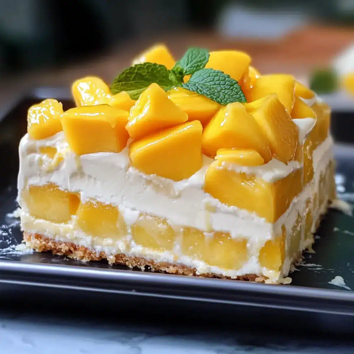 Mango Tres Leches Kuchen