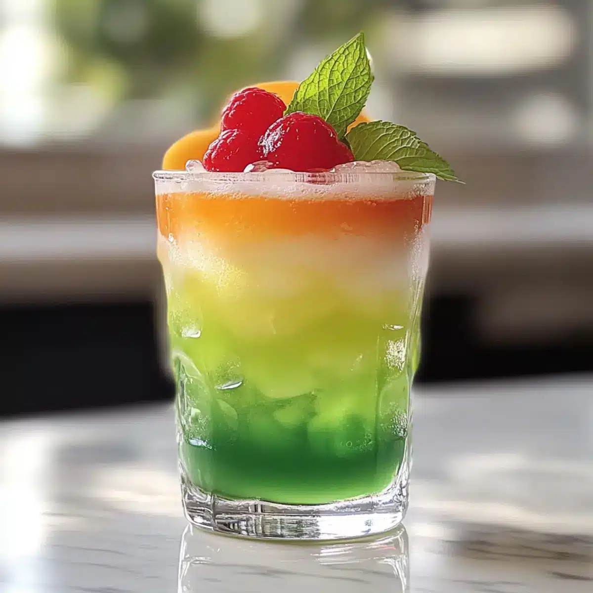 Melonenlimonade Float