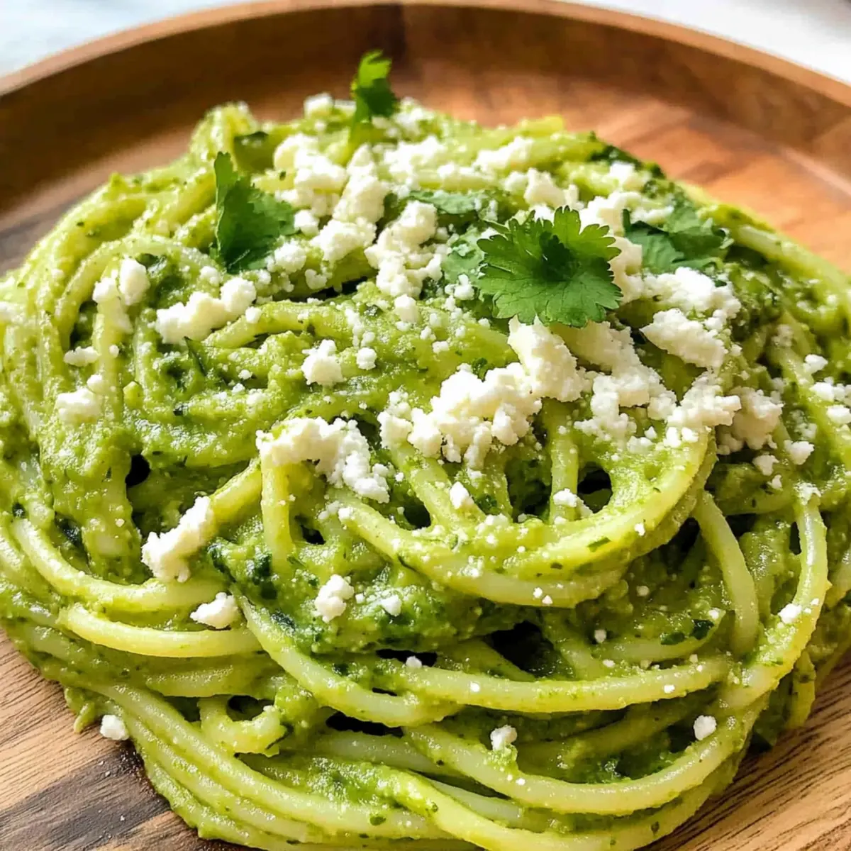 Mexikanische grüne Spaghetti