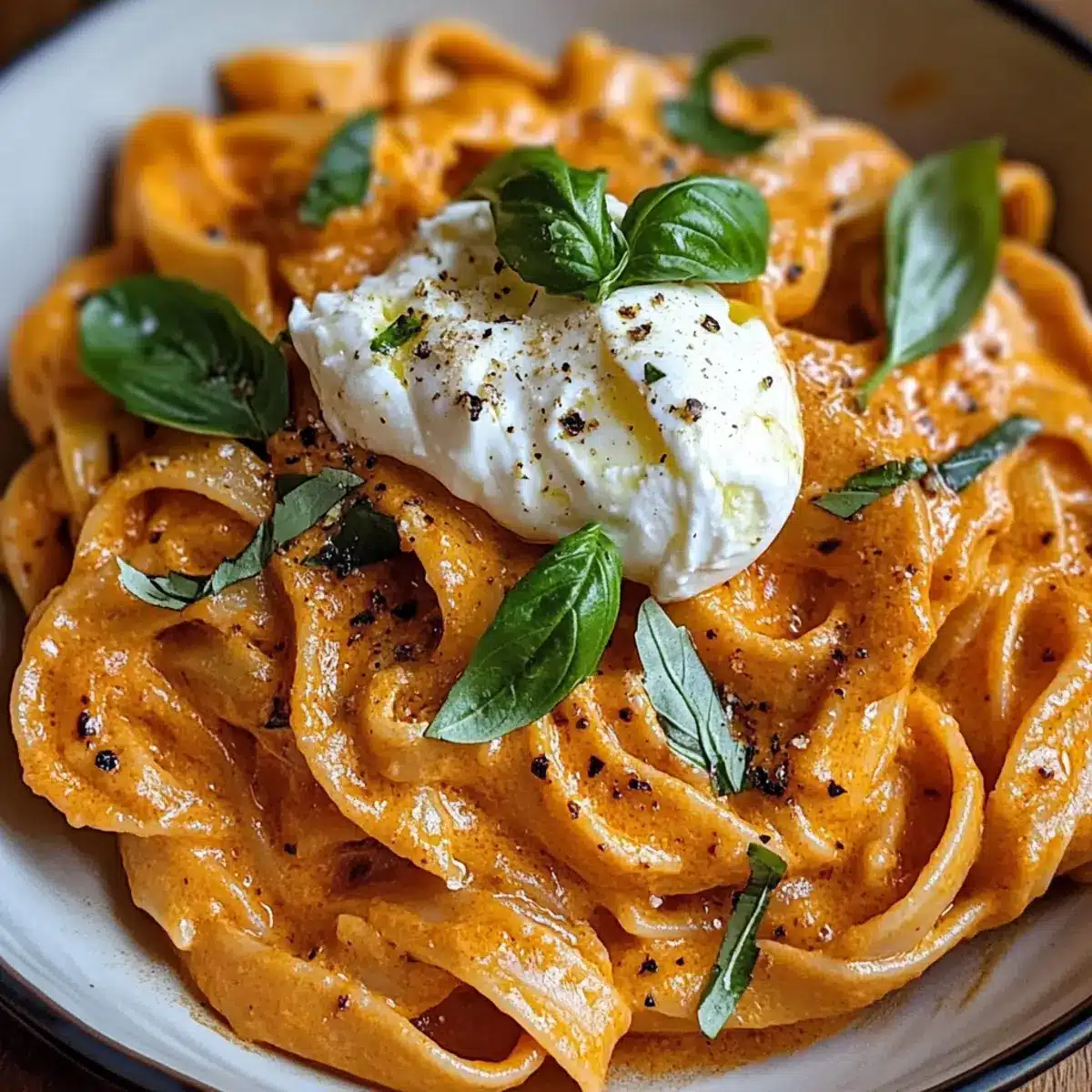 Rote Paprika Pasta
