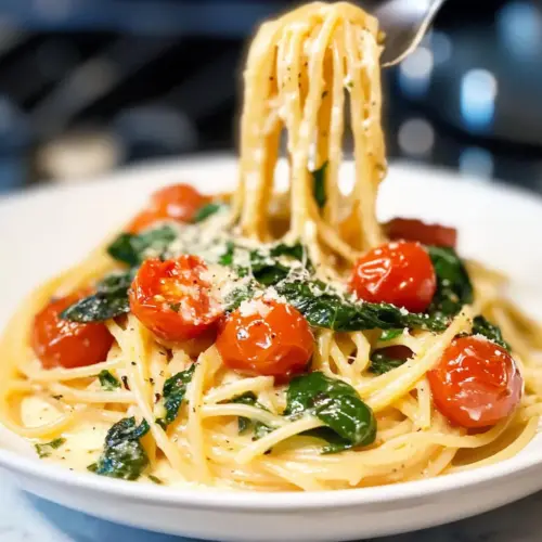 Geröstete Knoblauchpasta