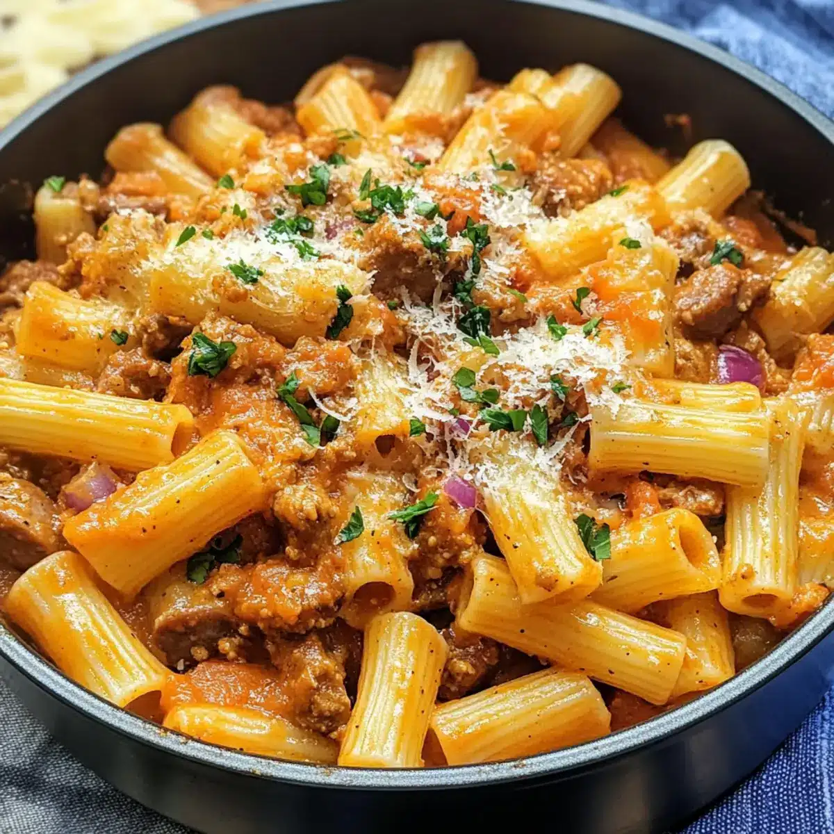 Wurst-Rigatoni