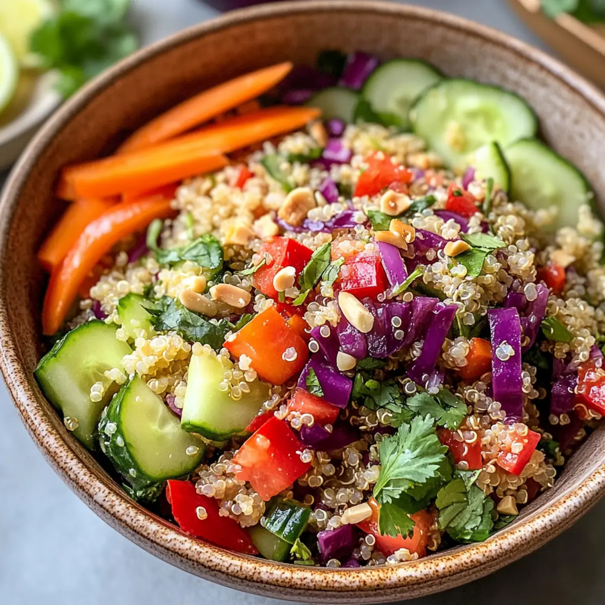 Thailändischer Quinoa-Salat