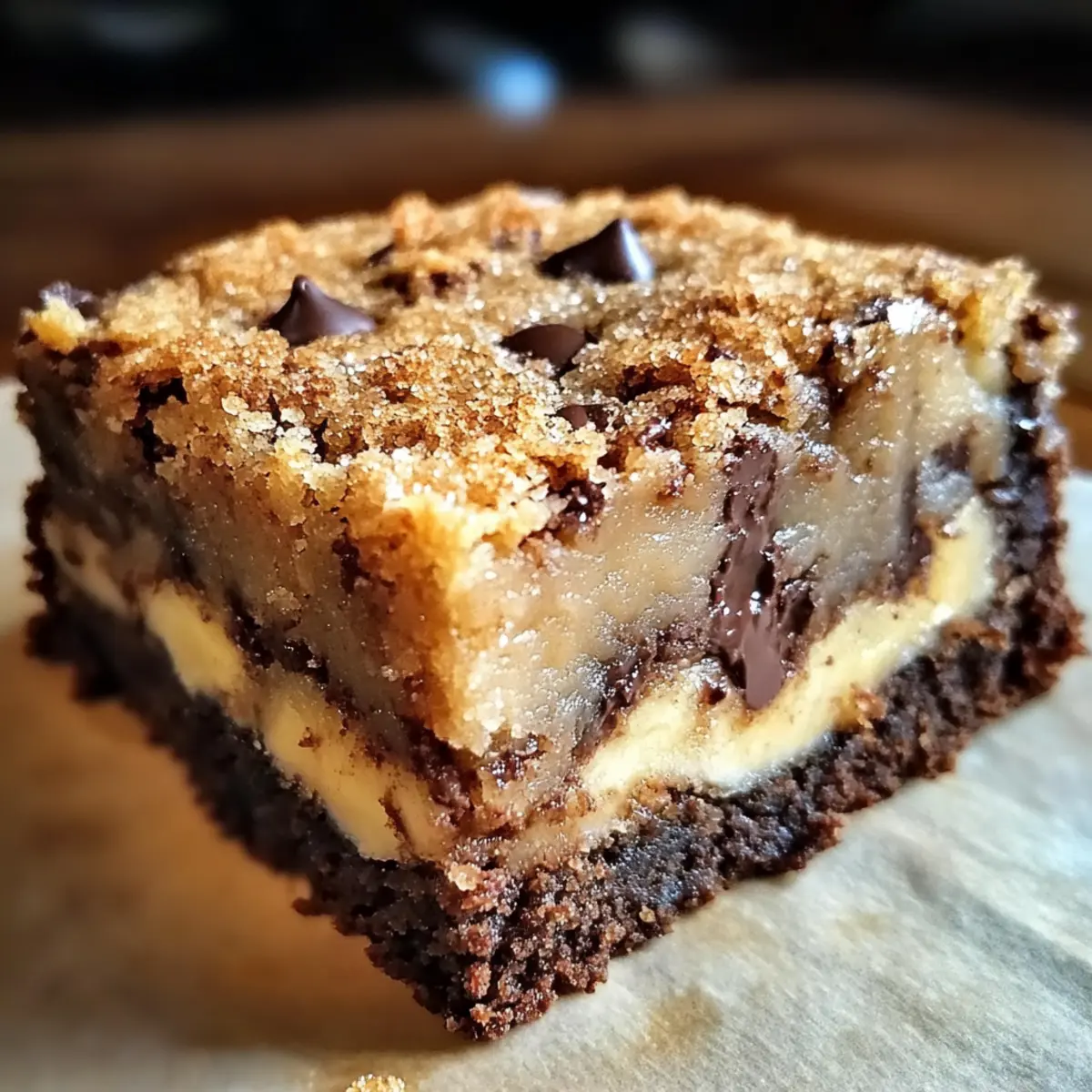 Bananenbrot-Brownies