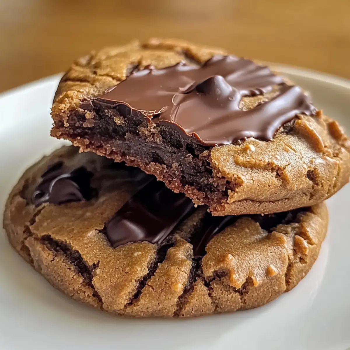 Schokoladen-Fudge-Kekse