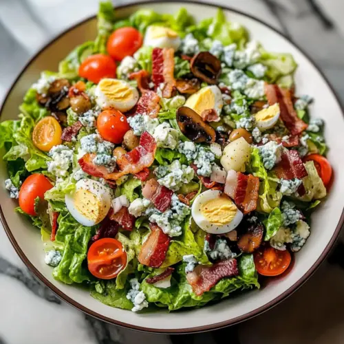 Zutaten für den gehackten Salat - 1 Kopf Kopfsalat - 1 Tasse Kirschtomaten, halbiert - 1 Gurke, gewürfelt - 1 rote Paprika, gewürfelt - 1 gelbe Paprika, gewürfelt - 1/2 Tasse rote Zwiebel, gehackt - 1 Avocado, gewürfelt - 1/4 Tasse frische Petersilie, gehackt - 1/4 Tasse Olivenöl - 2 Esslöffel Balsamico-Essig - Salz und Pfeffer nach Geschmack Anleitung 1. Den Kopfsalat waschen und in kleine Stücke schneiden. 2. Alle Gemüse und die Avocado in eine große Schüssel geben. 3. Petersilie hinzufügen und alles gut vermischen. 4. In einer kleinen Schüssel das Olivenöl, den Balsamico-Essig, Salz und Pfeffer vermengen. 5. Das Dressing über den Salat gießen und vorsichtig umrühren. 6. Sofort servieren.