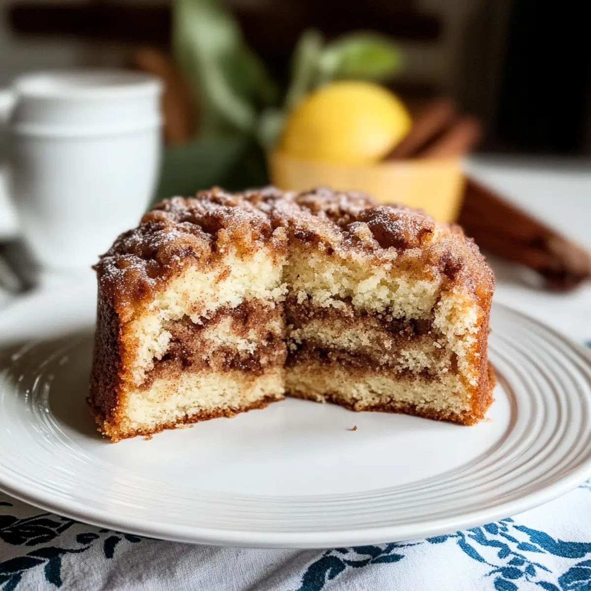 Zimtkaffee-Kuchen