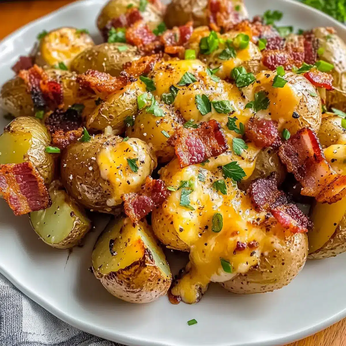 Gegrillte Ranch-Kartoffeln