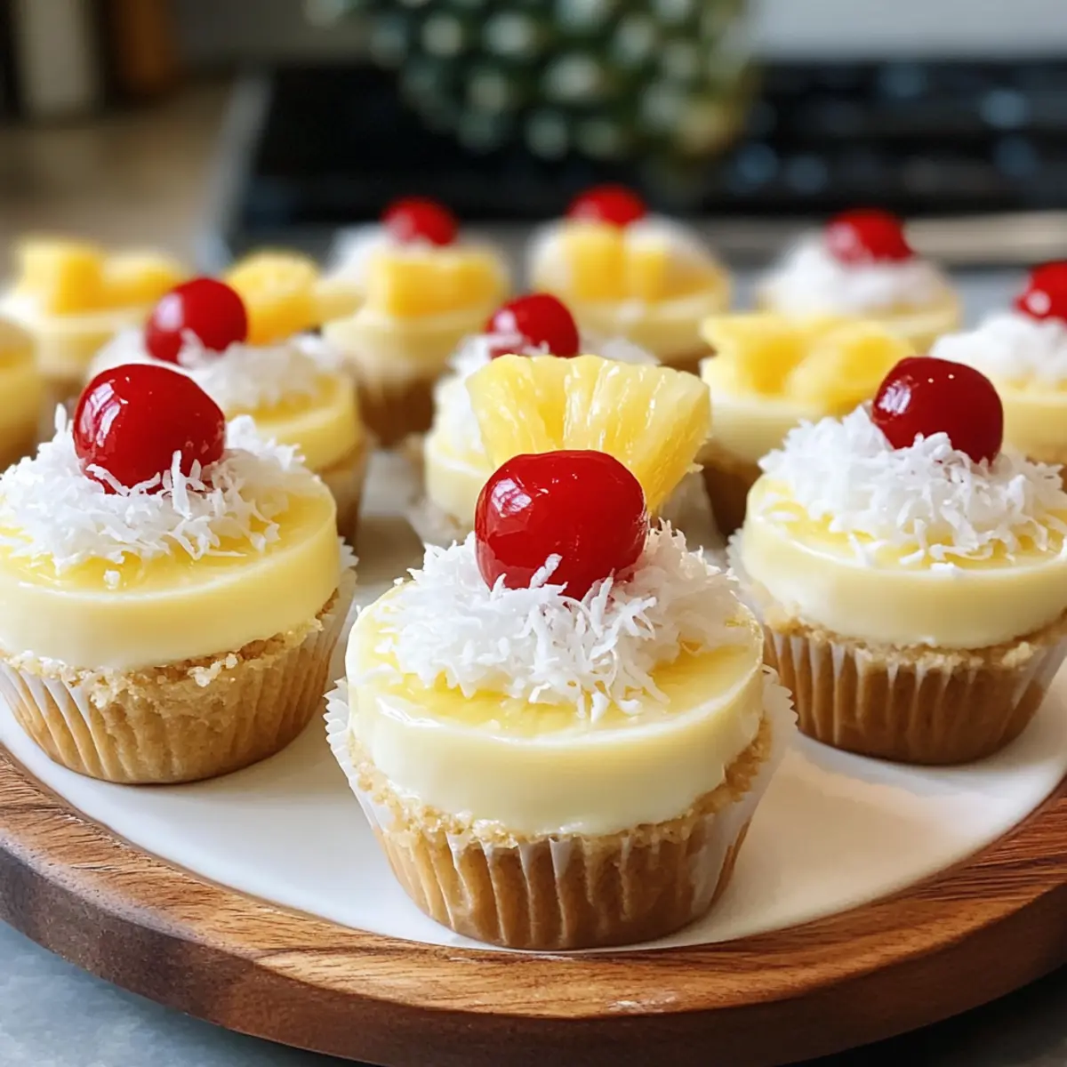 Ananas Käsekuchen Becher