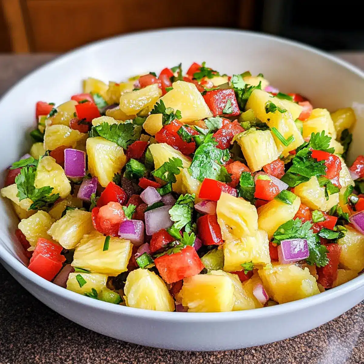 Ananas Pico de Gallo